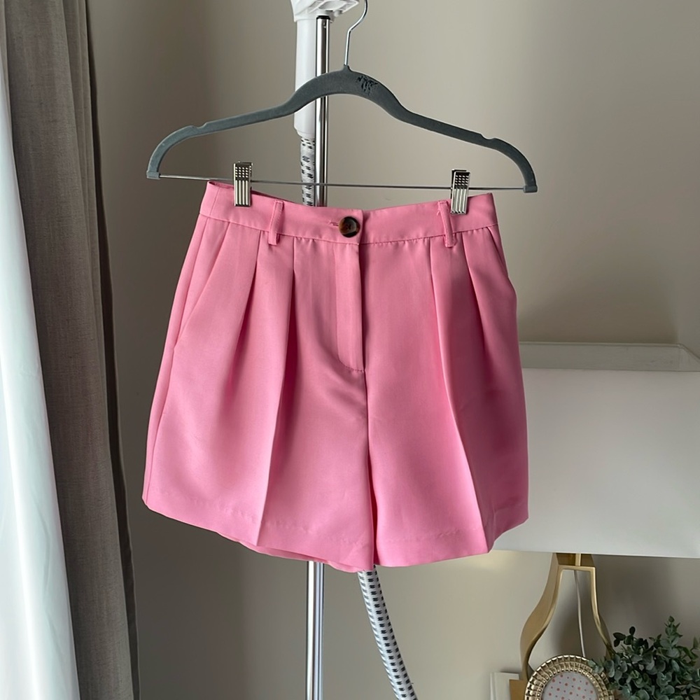 Pink Bermuda Shorts